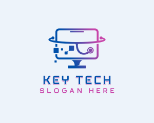 Tech Digital Computer logo design