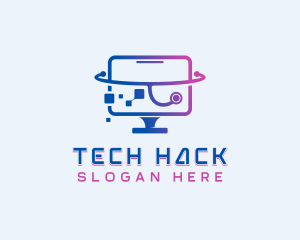 Tech Digital Computer logo design