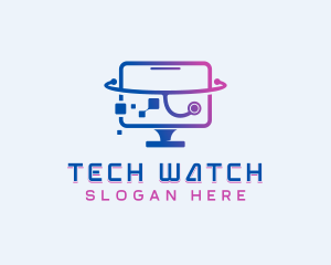 Monitor - Tech Digital Computer logo design