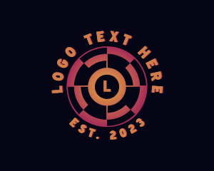 App - Technology Cyber Lens logo design