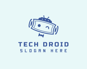 Droid - Robot Toy Game logo design