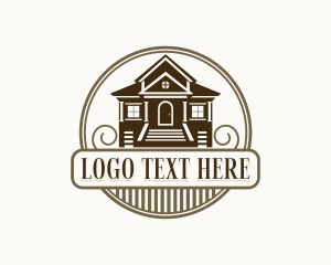 Airbnb - Residence Property Broker logo design