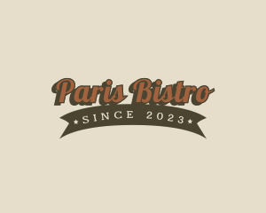 Retro Generic Shop logo design