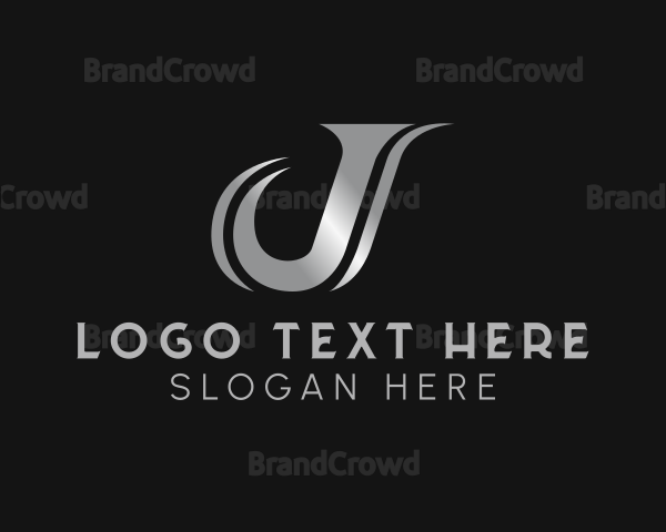 Luxury Gradient Letter J Logo