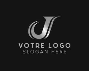 High End - Luxury Gradient Letter J logo design