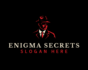 Spy Man Detective logo design