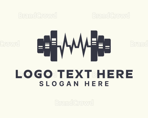 Heartbeat Barbell Gym Logo