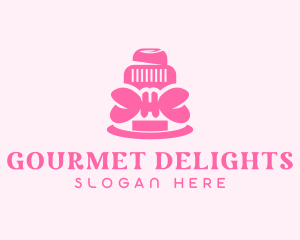 Cake Pastry Dessert logo design