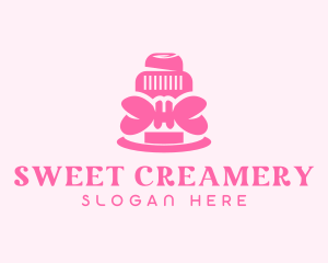 Cake Pastry Dessert logo design