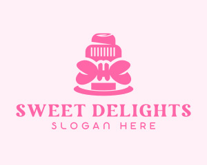 Cake Pastry Dessert logo design