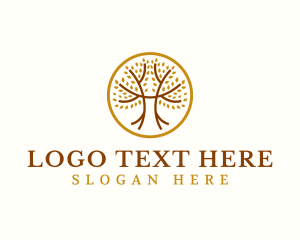 Plant - Tree Nature Wellness logo design