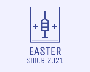 Ambulance - Medical Cross Syringe logo design
