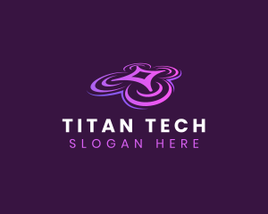 Aerial Drone Tech logo design