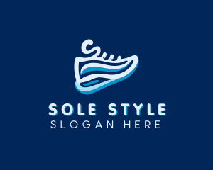 Shoe - Fashion Sneakers Shoe logo design