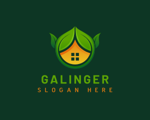 Grass - Leaf House Landscaping logo design