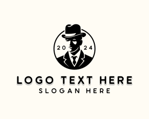 Grooming - Man Tailoring Stylist logo design