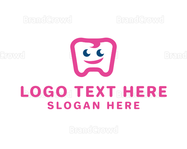 Happy Tooth Dentist Logo