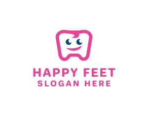 Happy Tooth Dentist  logo design