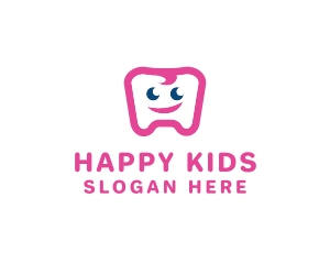 Happy Tooth Dentist  logo design