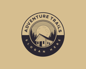 Cabin House Woods logo design