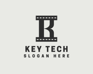 Film Production Letter K logo design