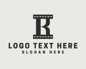Film Production Letter K Logo