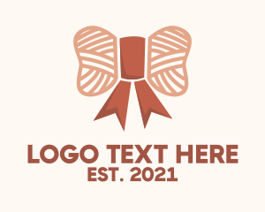 String - Bow Tie Yarn logo design