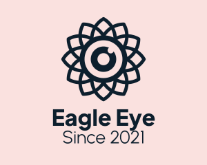 Flower Eye Clinic  logo design