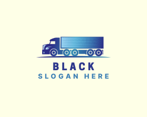 Express - logistics Delivery Truck logo design
