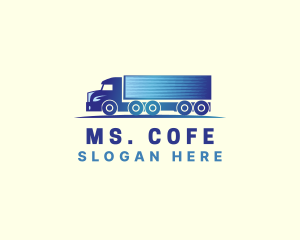 Tow Truck - logistics Delivery Truck logo design