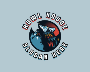 Howling Wolf Gaming logo design