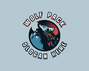 Howling Wolf Gaming logo design