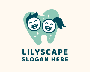 Children - Kids Pediatric Dentist logo design