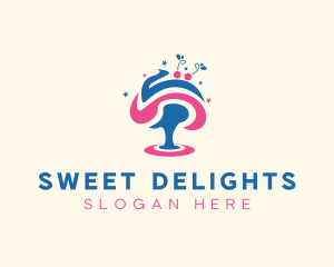 Ice Cream Tree logo design