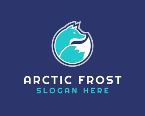 Wild Arctic Fox logo design