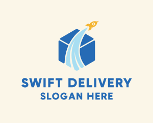 Rocket Box Logistic logo design