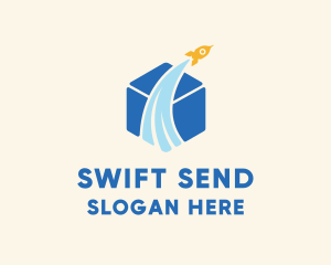 Send - Rocket Box Logistic logo design