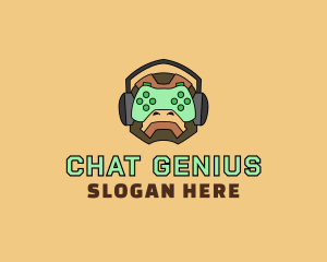 Chatbot - Gamer Gorilla Controller logo design