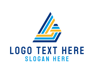 Modern Stripes Company logo design