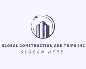 Skyscraper - Realty Tower Buildings logo design