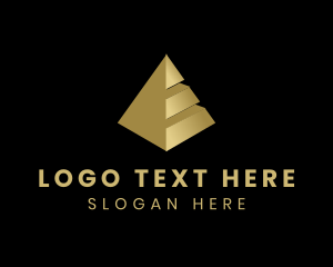 Strategist - Pyramid Structure Finance logo design