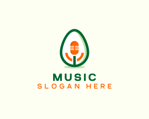 Avocado Mic Podcast Logo