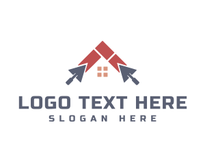 Trowel - Trowel Construction Home Improvement logo design