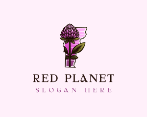 Vermont Nature Flower logo design