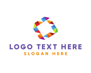 Theatre - Creative Geometric Shape logo design