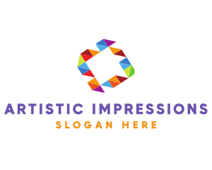 Exhibition - Creative Geometric Shape logo design
