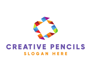 Creative Geometric Shape logo design