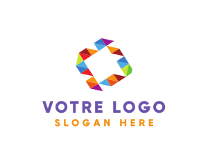 Exhibition - Creative Geometric Shape logo design