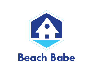 Blue Beach House logo design