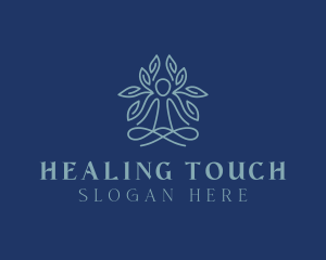 Holistic Wellness Yoga logo design